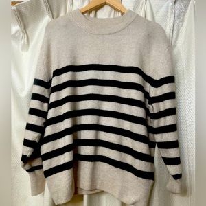 H&M Crewneck Striped Sweater